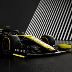 Download Formula 1, Renault Rs19, Racing Cars, Yellow