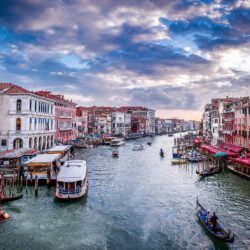View of the Grand Canal from Rialto Bridge, Venice ❤ 4K HD Desktop