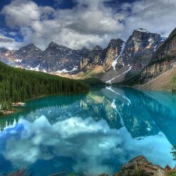 Banff National Park Wallpapers Turquoise Lake In Banff National Park