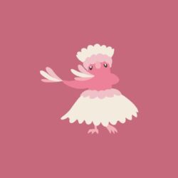 Minimalistic Wallpaper: Oricorio [Pa’u]