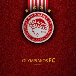 Download wallpapers Olympiakos FC, 4k, logo, Greek Super League