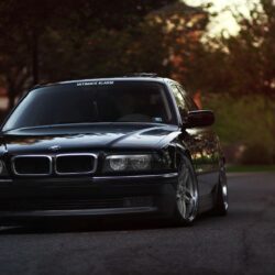 BMW 7 Series E38 Black wallpapers