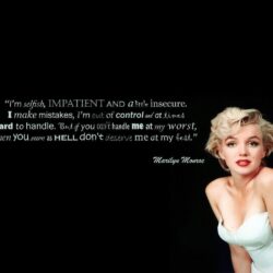 Marilyn Monroe Quotes 6645 Desktop Backgrounds
