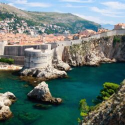 Desktop Wallpapers Hd Old City Walls In Dubrovnik, Croatia