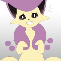 Commission] Nervous Delcatty by Winick