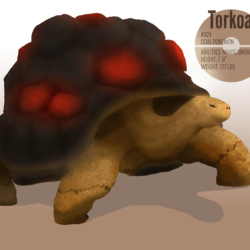 Torkoal by werefrog