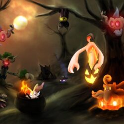 Pokemon Pumpkaboo Halloween Wallpapers