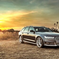 Download wallpapers audi, a6, allroad, side view, hdr 4k