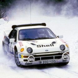 of Ford RS200 Group B Rally Car