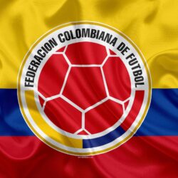 Download wallpapers Colombia national football team, logo, emblem