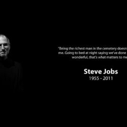 Steve Jobs: Free Wallpapers With Quotes