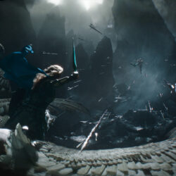 Another IMAX wallpapers from the Valkyrie flashback scene in Thor