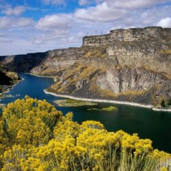 Rivers: Waterfalls Idaho Parks Nature Wallpapers Samsung Galaxy S3