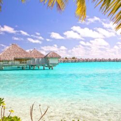 Tropical Beach Bora Bora Polynesia Desktop Wallpapers : Wallpapers13