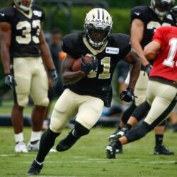 Alvin Kamara is already drawing rave reviews in Saints Training