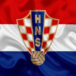Croatia national football team, emblem, logo, flag, Europe, flag of