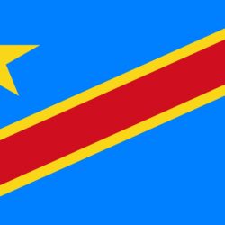 Democratic Republic Of The Congo Flag UHD 4K Wallpapers