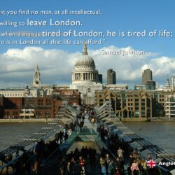 Desktop Wallpaper: London, Thames and St Paul&
