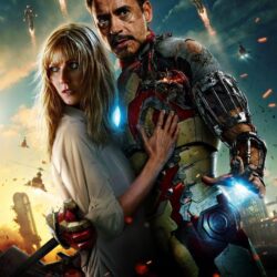 Iron Man 3 Tony Stark And Pepper Potts HD desktop wallpapers