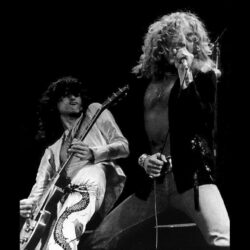 Led Zeppelin,Jimmy Page et Robert Plant en live, Wallpapers Metal