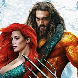 Aquaman And Mera Art, HD Superheroes, 4k Wallpapers, Image