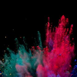 Download wallpapers colors, blast, explosion, colorful