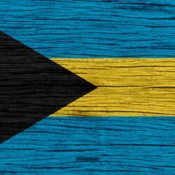 Download wallpapers Flag of Bahamas, 4k, North America, wooden