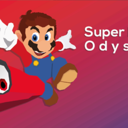 A Super Mario Odyssey Wallpapers in Material/Flat Design [I made it