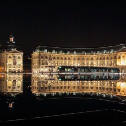Night Lights in Bordeaux, France wallpapers and image