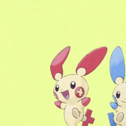 ScreenHeaven: Minum Plusle Pokemon simple backgrounds desktop and