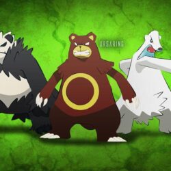 Pokemon Bears Desktop Backgrounds by rbfgalguerra