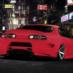 Wallpapers tuning, red, Toyota, toyota supra image for desktop