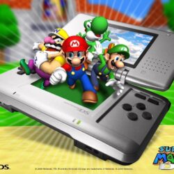 Super Mario Desktop Wallpapers from Nintendo DS Games