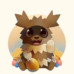 Lucky Zigzagoon by HappyCrumble