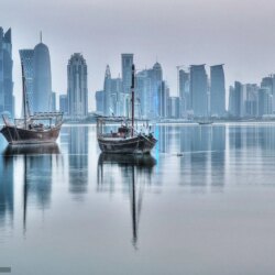 Download wallpapers Doha, Qatar, city free desktop wallpapers in the