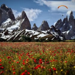 Skydiving Over Fitz Roy Wallpapers