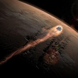 SpaceX’s Dragon Enters Mars’ Atmosphere