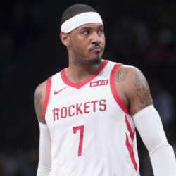 Carmelo Anthony out of Rockets