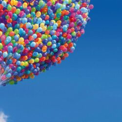 Download House with balloons up Pixar Cartoons Up HD Wallpapers