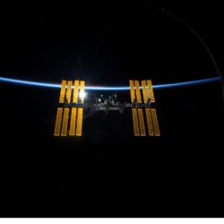 Crew of three docks at International Space Station