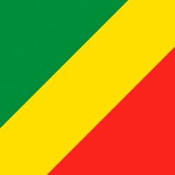 Pictures Republic of the Congo Flag Stripes