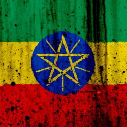 Download wallpapers Ethiopia flag, 4k, grunge, flag of Ethiopia