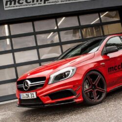 car, Mercedes Benz, GLA 45 AMG, Red Cars Wallpapers HD / Desktop and