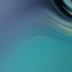 Wallpapers Waves, Gradient, Teal, Turquoise, Samsung Galaxy Tab S4