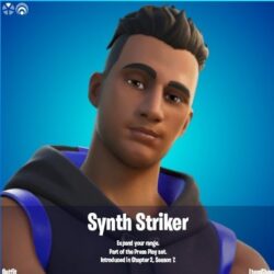 Synth Striker Fortnite wallpapers