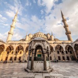 Sultan Ahmed Mosque, Istanbul, Turkey HD desktop wallpapers