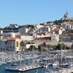 Picture Marseille France Sailing Marinas Cities Houses