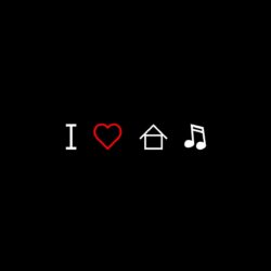 Download the I Love House Music Wallpaper, I Love House Music iPhone