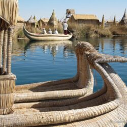 LAKE TITICACA: Puno, Uros Floating Islands and Taquile