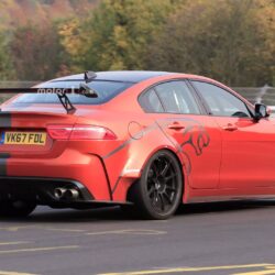 Jaguar XE SV Project 8 Seen In Action Attacking The Nürburgring